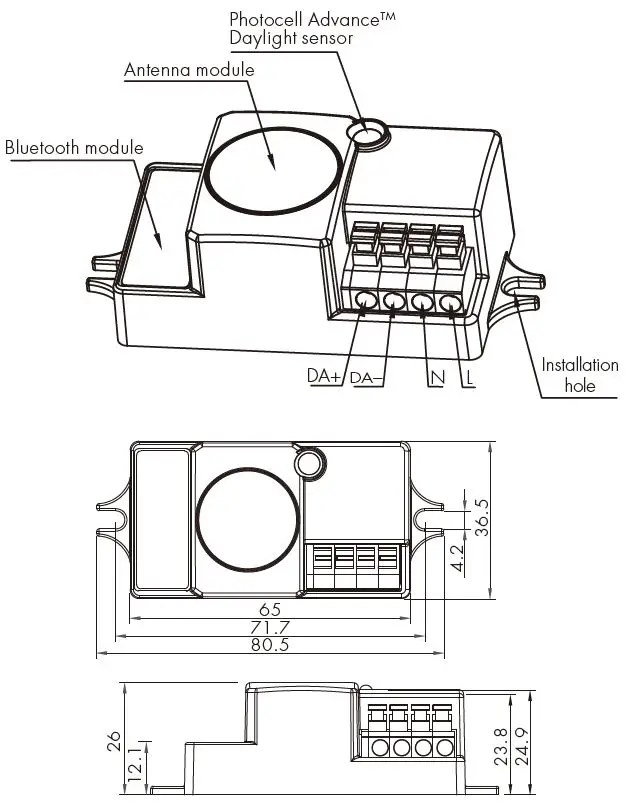 HYTRONIK-HCD405-BT-Microwave-Motion-Sensor-4
