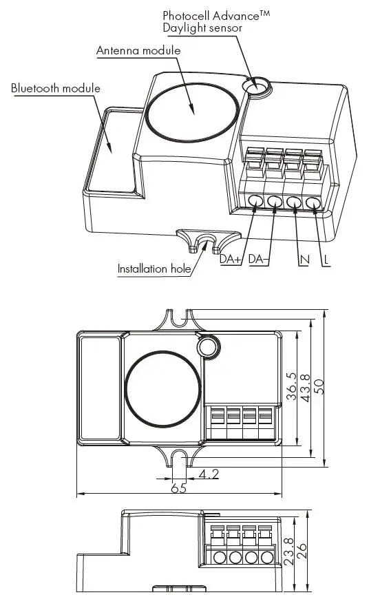 HYTRONIK-HCD405-BT-Microwave-Motion-Sensor-5