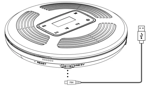 HOTT CD903 CD Player - Charging Instructions