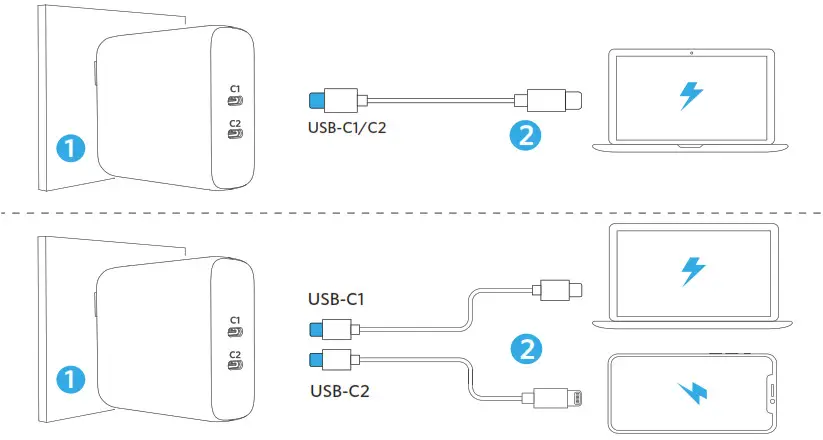 ANKER PowerPort III 2-Port 100W Quick Charger - Using Your Product
