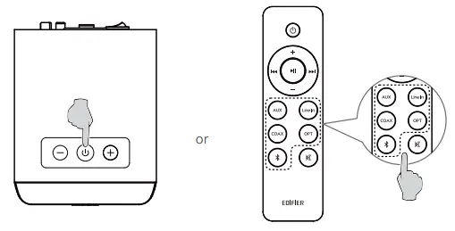 EDIFIER Multimedia Speaker M601DB - Audio inputs
