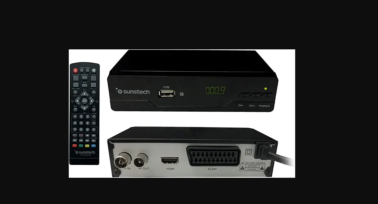 Sunstech Dtb210hd2 Dvb-t2 Receiver User Guide