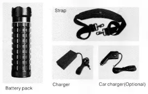 OLIGHT SR92 Intimidator LED Flashlight 1700 Lumens - fig 1