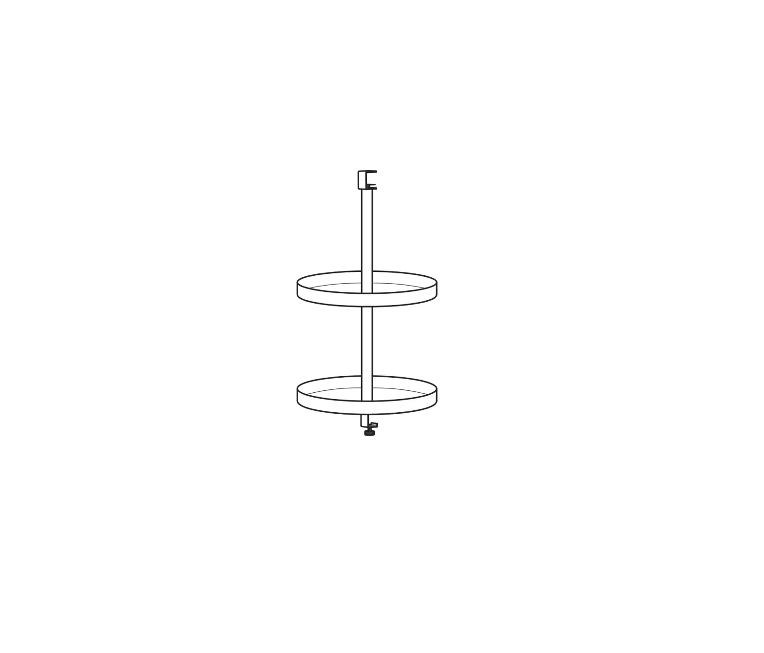 Ikea Enhet - Swivel Shelf Instructions