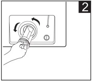 Cleaning drain pump filter