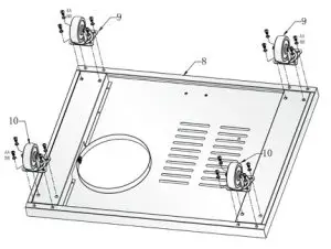 VICTORY BBQ-VCT3BSB-LP Gas Grill 26 Inch with Searing--ASSEMBLY INSTRUCTIONS