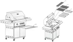 VICTORY BBQ-VCT3BSB-LP Gas Grill 26 Inch with Searing-- In order