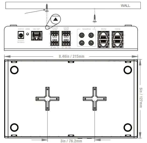 ELAN EL-IO-200 Control Extender-screws