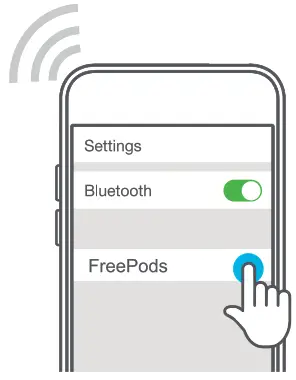 DOSS T33 Icon True Wireless Earbuds - Connecting to Bluetooth device