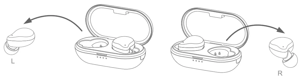 DOSS T33 Icon True Wireless Earbuds - Single-earbud Mode