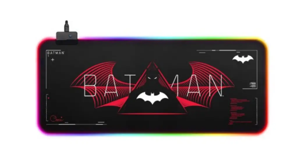 Kogan Kamspdwbrla Batman Rgb Led Gaming Keyboard And Mouse Pad User Guide