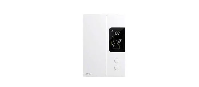 Sinope Th1123zb-c4 (3000w) Smart Thermostat For Electric Heating Instruction Manual