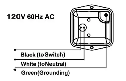JPOWER 12 INCH SHUTTER EXHAUST FAN 120V 60Hz AC