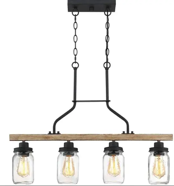 TRUE FINE TD10002C 4-Light Chandelier