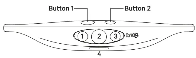 knog BANDICOOT RUN 250 Lumen Blue Headlamp