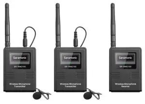 Saramonic SR-WM2100 2.4GHz Dual Wireless Lavalier Microphone System