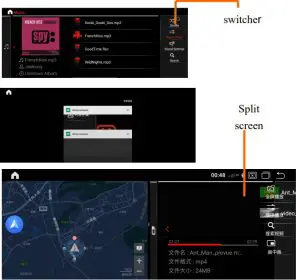 2022-02-03_060126Shenzhen Alex Electronics AL-6X Series Vehicle Terminal - Split Screen