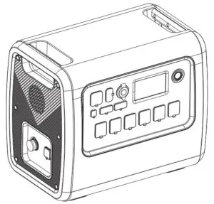 Shenzhen Poweroak Newener EB200 2000Wh Energy Storage System - The Box