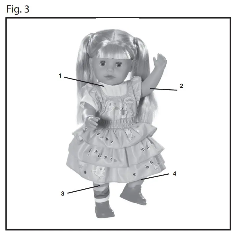 BABYborn 828533 Kingdergarten Little Sister 36cm-2