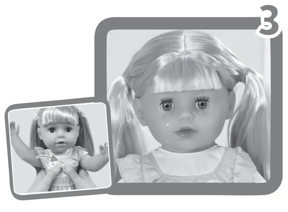 BABYborn 828533 Kingdergarten Little Sister 36cm-4