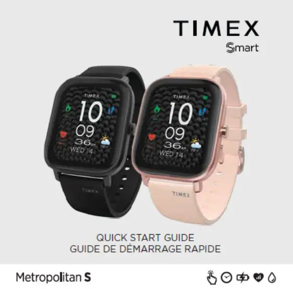 TIMEX Metropolitan S Smart Watch User Guide