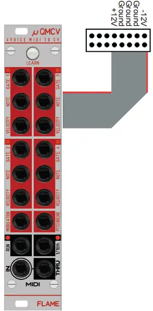 FLAME µQMCV Quad MIDI-to-CV Interface fig1