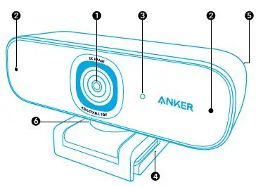 ANKER C302 PowerConf WebCam fig 1