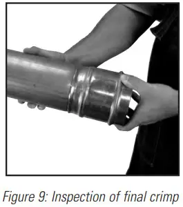 NIBCO Press System for Leak Proof Connections - final crimp