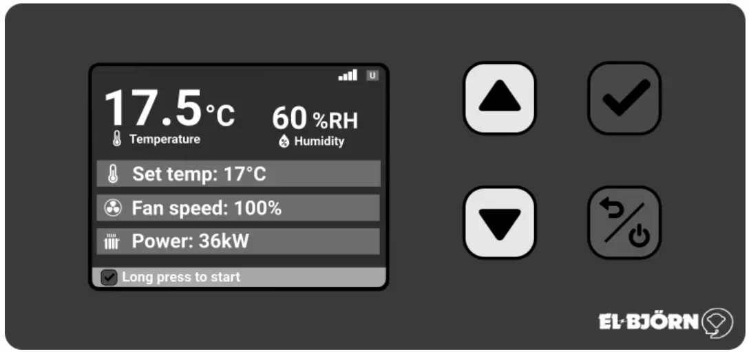 EL BJORN TF 9EL Fan Heater - Device 3