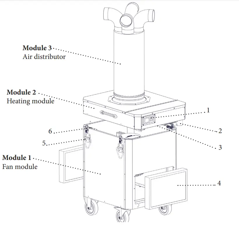EL BJORN TF 9EL Fan Heater - INTRODUCTION