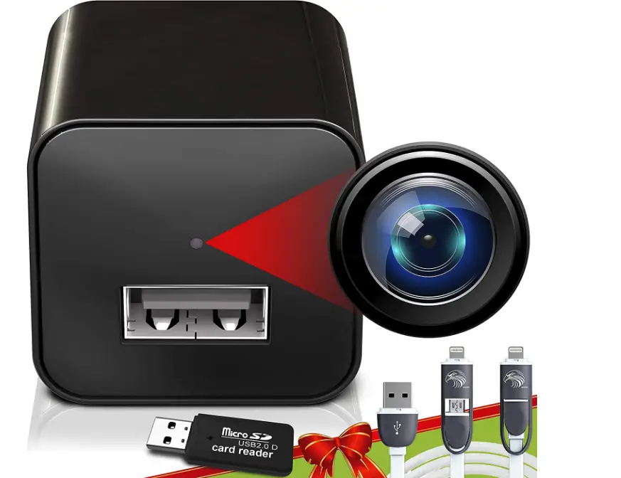 Spy-Camera-Charger-Hidden-Camera-Premium-Pack--Mini-Spy-Camera-1080p-USB-Charger-Camera-image