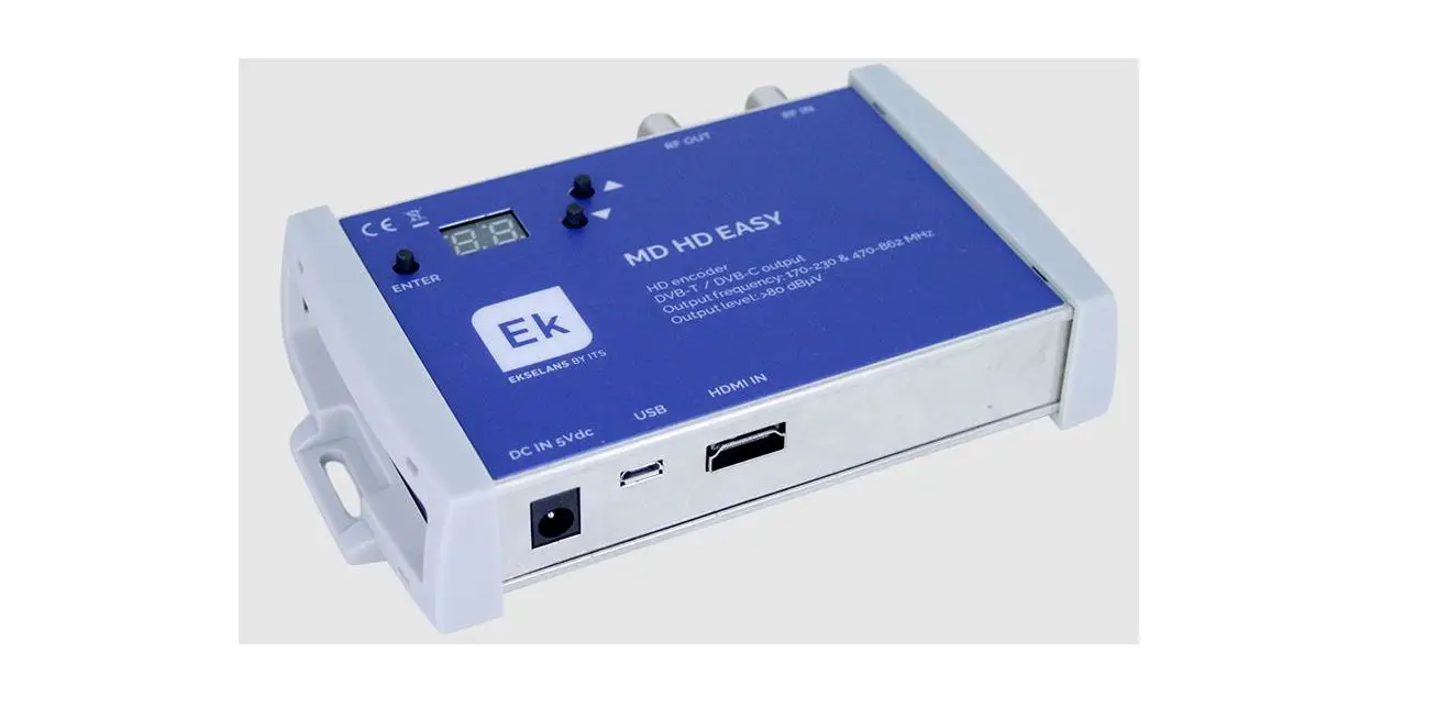 Ekselans By Its 122013 Md Hd Easy Twin Digital Modulator With 2 Inputs User Manual