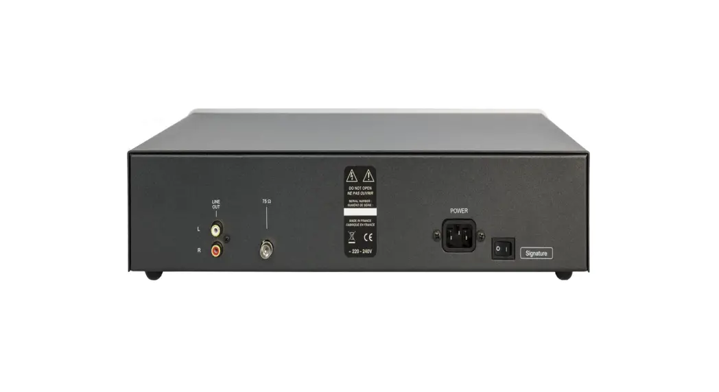 Atoll Electronique Tu80 Sig Tuner Fm Owner's Manual