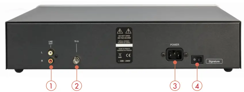 ATOLL ELECTRONIQUE TU80 Sig TUNER FM - fig1