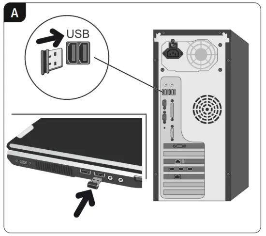 hama 00182627 MW 400 Optical 6 Button Wireless Mouse - fig