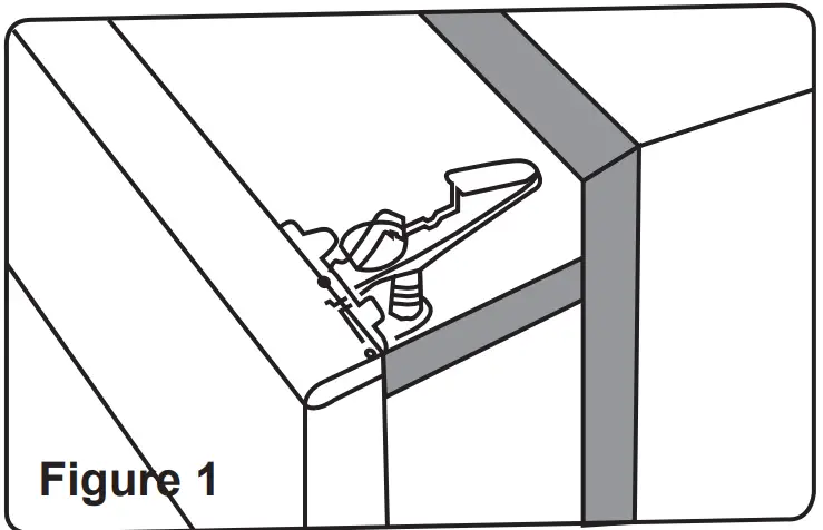 BNSCL 01 Child Safety Locks For Drawers And Cabinet And Doors - fig1
