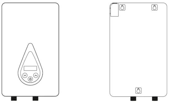 marey ECO150 Electric Tankless Water Heater - FIXED INSTALLATION ON THE WALL