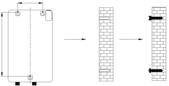marey ECO150 Electric Tankless Water Heater - according to the following