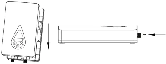 marey ECO150 Electric Tankless Water Heater - locking screws