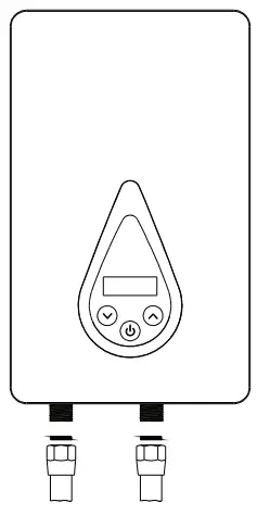 marey ECO150 Electric Tankless Water Heater - outlet connections