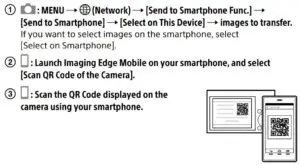 FIG 11 Connect the camera and your smartphone