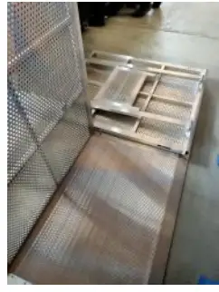 Capture shopify CB1R Event Lighting Crowd Barrier Corner 3