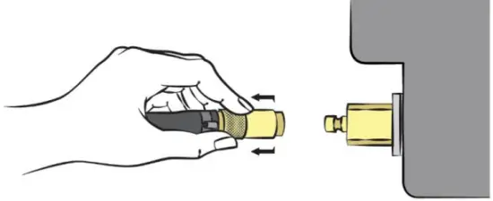 HAYGAIN HG 600 Hay Steamer - connector