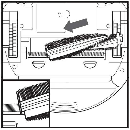 Shark RV750EU Robot Vacuum Cleaner - BRUSH ROLL 4