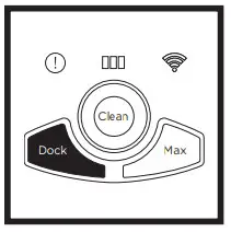 Shark RV750EU Robot Vacuum Cleaner - BUTTONS 3