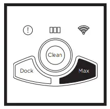 Shark RV750EU Robot Vacuum Cleaner - BUTTONS 4