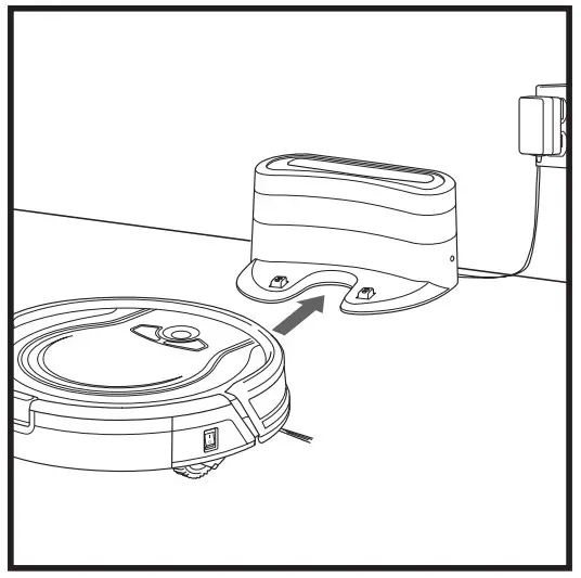 Shark RV750EU Robot Vacuum Cleaner - CHARGING 2