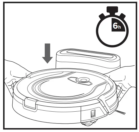Shark RV750EU Robot Vacuum Cleaner - CHARGING 3