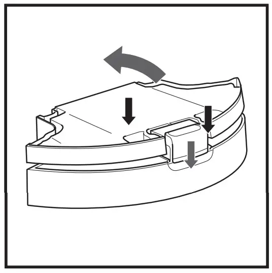 Shark RV750EU Robot Vacuum Cleaner - DUST BIN 3