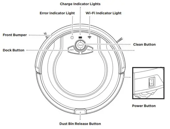 Shark RV750EU Robot Vacuum Cleaner - ION ROBOT